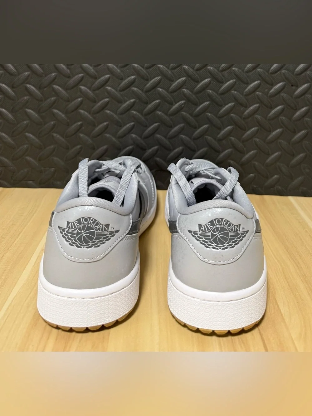 Nike Air Jordan 1 Low G Golf Shoes Wolf Grey Gum DD9315-006 Mens Size 9.5